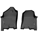 SMARTLINER - Custom Fit Floor Mats - 1st Row Liner Set - Compatible with 2019-2024 Ram 1500