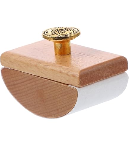 Cikonielf Sceau De Calligraphie Sceau D'absorption D'encre Calligraphie Sceau En Bois Outil De