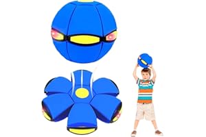 Children's Bouncing Ball, 2025 Upgrade Magic Ball, Magic Flying Saucer, Bouncy Ball, Parent-Child Interaction,Dual Form Freel