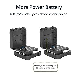REYTRIC Upgraded 2-Pack Batteries for Insta360