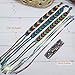 FROG SAC 8 Nepal Woven Friendship Bracelets for Adults, VSCO Braided Bracelet for Women, Boho Braided String Jewelry, Cute Braid Bracelet Pack