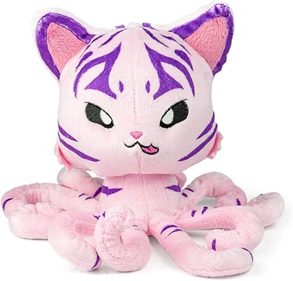 tentacle cat plush