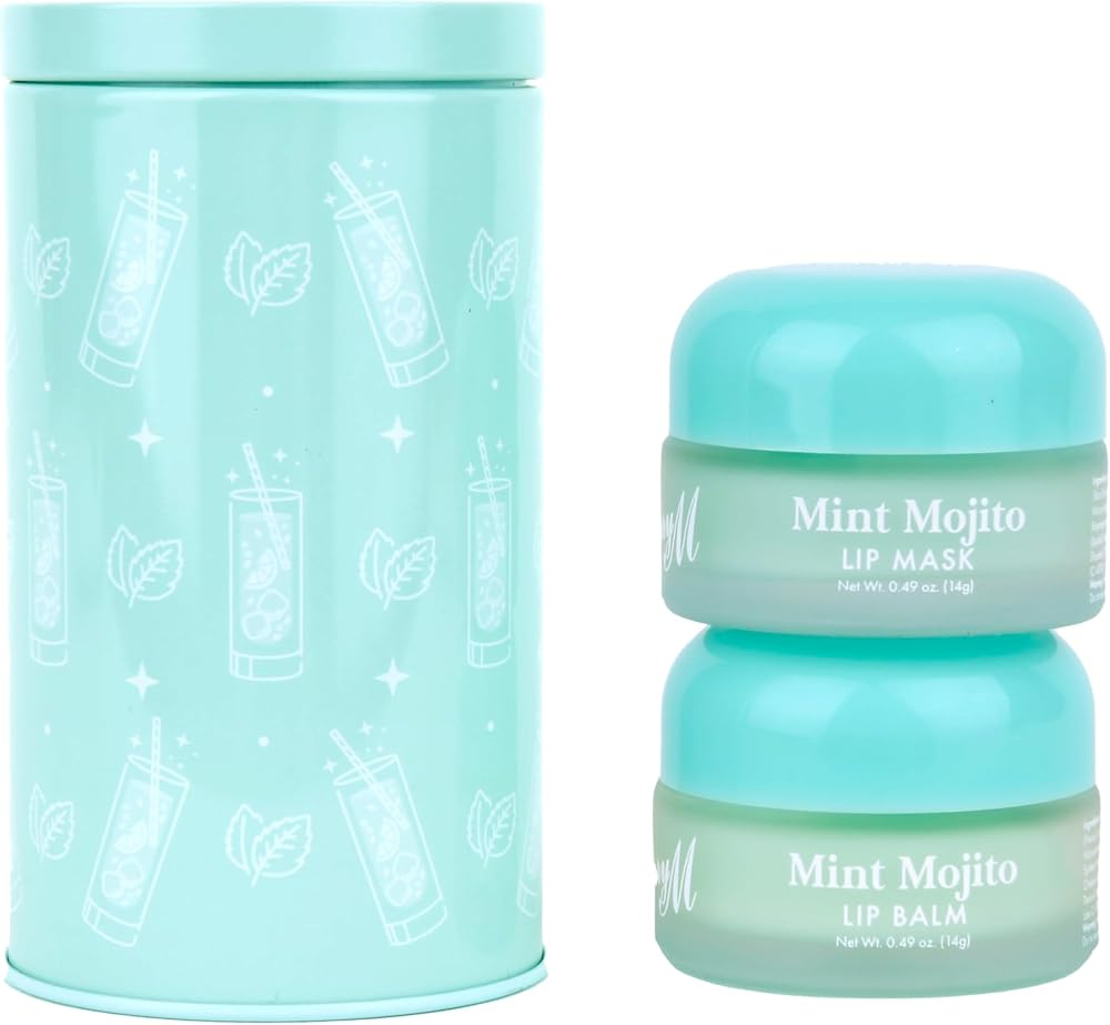 Barry M Lip Care Duo Mint Mojito Hydrating Mask Tinted Balm