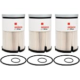3PCS FS20313 Fuel Filter Fit for Volvo D11 D13 D13TC, Mack MP7 MP8 MP8HE Replace 24009059