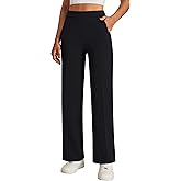 BMJL Women's Work Pants 32" High Waisted Casual Track Pant Yoga Travel Golf Joggers Pockets Slacks Fall Clothes