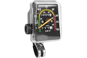 FASJ Speedometer, Computer Plastic Mechanical Odometer, for Mountain for Road