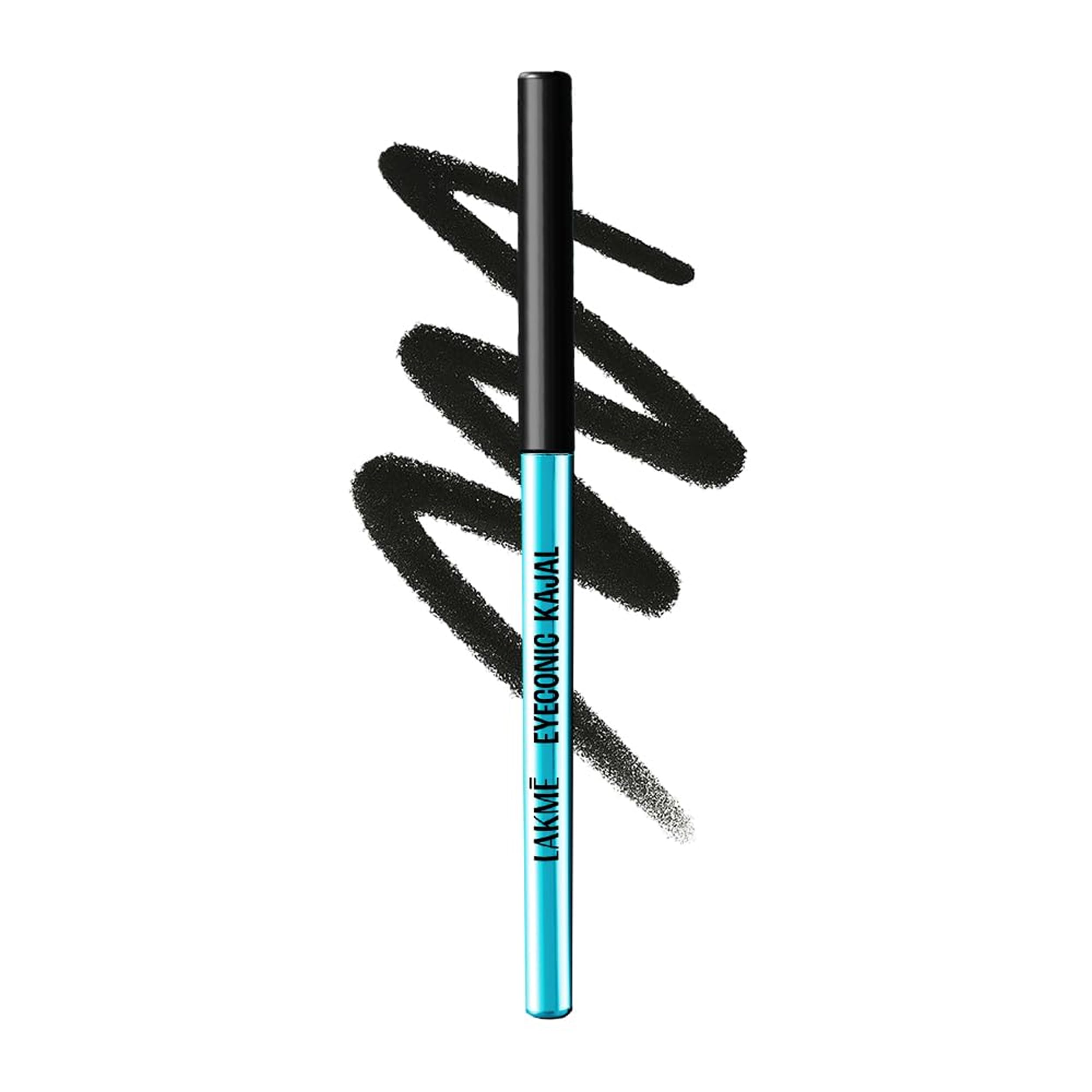 Lakme Eyeconic Kajal, Deep Black, 0.35g