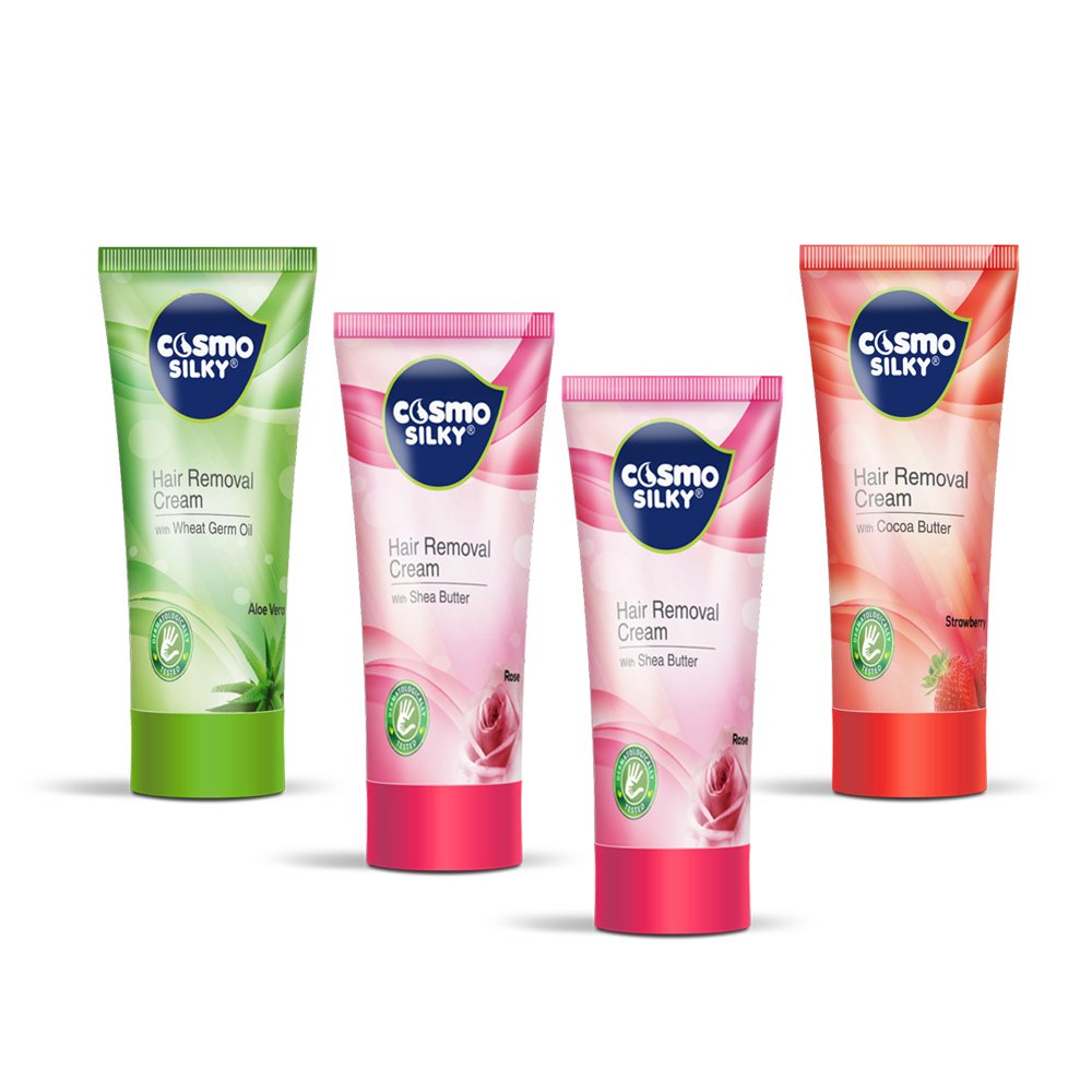 Cosmo Herbals Silky Hair Remover Cream 60 Gm Pack Of 3 Amazon