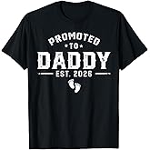 Daddy Est 2026 Daddy to Be New Dad 2026 T-Shirt