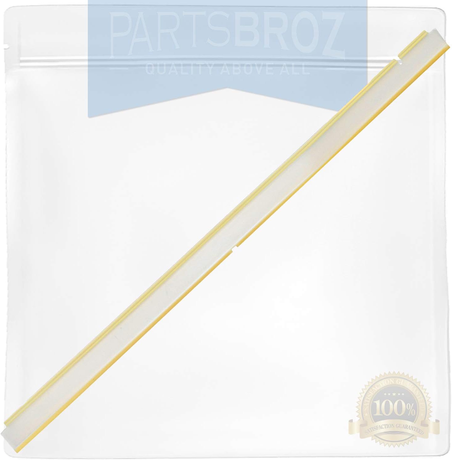 PartsBroz809006501 Dishwasher Door Seal Bottom Gasket - Compatible With Frigidaire Kenmore Crosley Gibson - Replaces AP5809675 154576501 154759101 154297601 154297602 154297603 PS9495545 FFBD2406NS2A