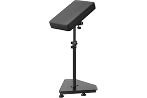 POARMEEY Tattoo Arm Rest Stand for Tattoo Artist Studio，Adjustable Panel Height Angles Durable and Stable Tattoo Accessories 