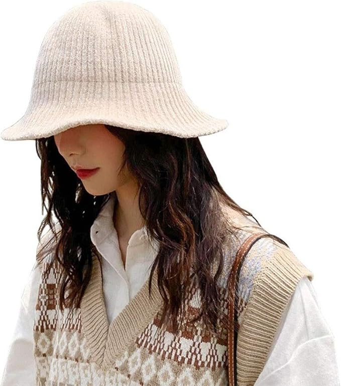 Faltbare Fisherman Cap Damen Bucket Hat Damen Winterhüte Wide Brim