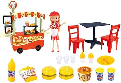 burger cart toy