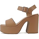 Soda Launch ~ Women Open Toe Ankle Strap Platform Chunky High Heeled Sandal