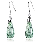 Filigree Leverback Earrings for Women Fashion Sterling Silver Dangle Drop Earrings Hypoallergenic Jewelry