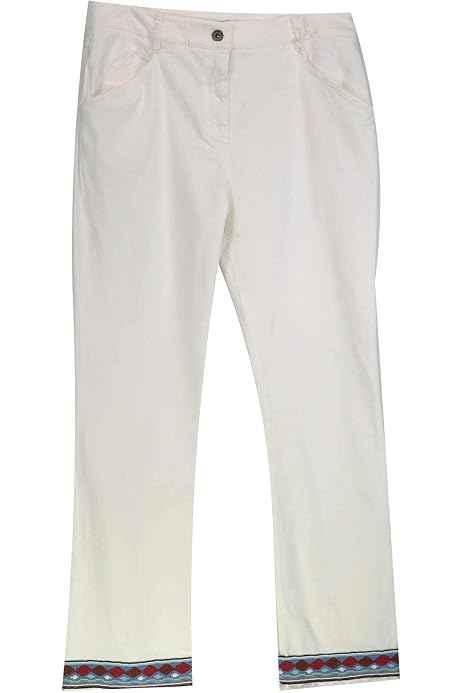 True Royal Women's Blue Ross Pants u0026 Capri - 10 US / 46 EU at Amazon  Women's Clothing store
