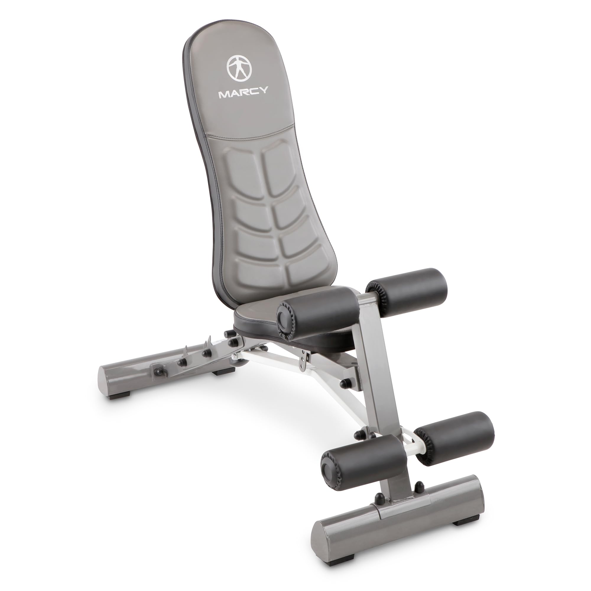 Equipo de gimnasio plegable Marcy Deluxe - SB-10100, negro