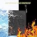 Fireproof Bags, A4 Size Waterproof and Fireproof Document Bag with Fireproof Zipper for iPad, Money, Jewelry, Passport, Document Storage