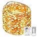 Kohree 120 Micro LEDs Fairy String Lights Battery Powered 40ft Long Ultra Thin String Copper Wire Lights with Remote Control and Timer Perfect for Weddings,Party,Bedroom-2C Batteries powered