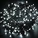 Indoor/Outdoor String Lights with 8 Modes USB Power 39ft 100LED Wire Lights Waterproof Fairy Twinkle Decorative Lights for Party/Christmas/Patio/Home (Cool White Include Power Adapter)…