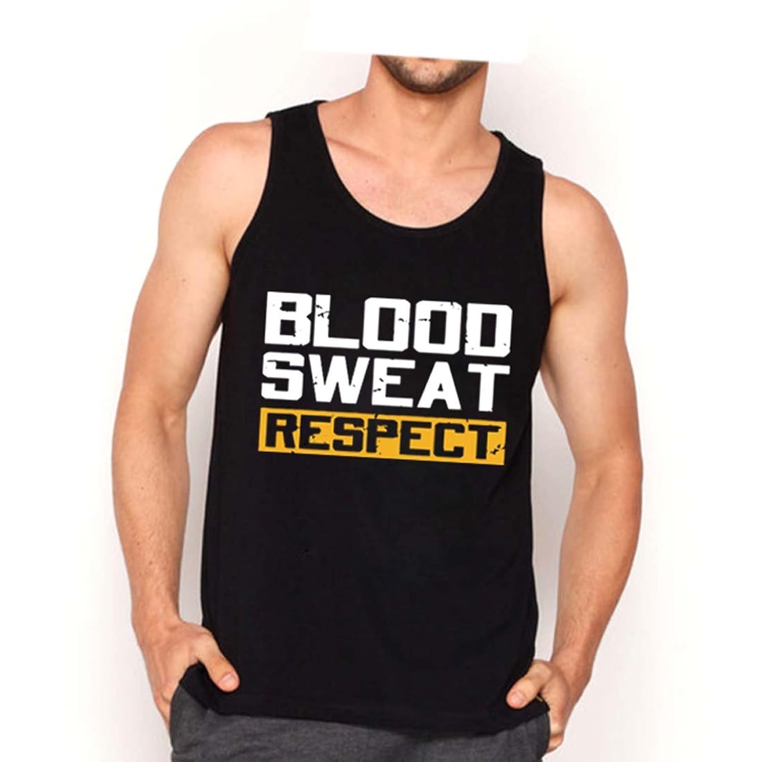 veirdo men's cotton t-shirt (pack of 1) (g4_bsr_black_p_black)