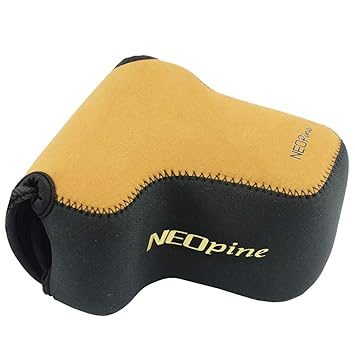 Marron Funda Camara de Fotos Digital Camara Reflex Neopreno ...