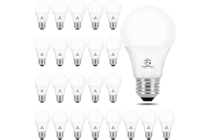 ENERGETIC SMARTER LIGHTING Energetic 24-Pack A19 LED Light Bulb, 60 Watt Equivalent, Daylight 5000K, E26 Medium Base, Non-Dimmable LED Light Bulb, ETL Listed