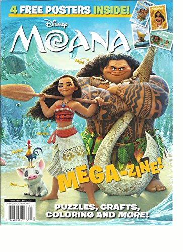 Disney Moana Puzzles Crafts Coloring