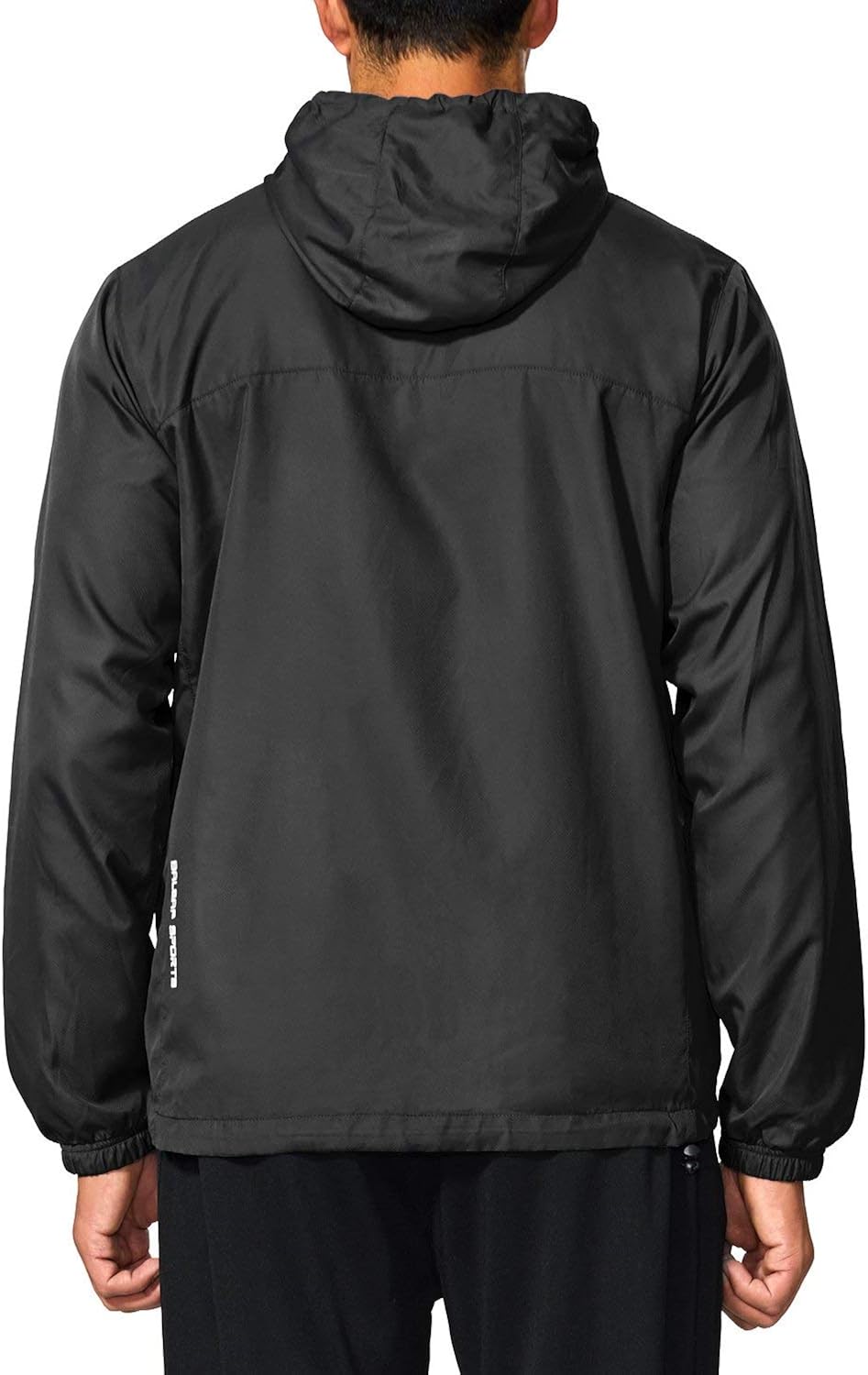 BALEAF Men's Sports Windbreaker Running Track Workout Jackets Lightweight Water Resistant Jackets Zip Pockets: Clothing