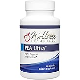Wellness Resources Pea Ultra with Levagen+ High Absorption Pea Supplement for Minor Pain, Joint Health, Sleep Support, Brain Health & Stress Support - Palmitoylethanolamide 300mg, 60 Capsules