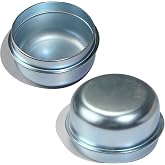 OZISENS 2pcs 1.98'' Trailer Hub Dust Caps,Trailer Hub Bearing Dust Cap Cup | Bearing Center Replacement Trailer Cup,Trailer Hub Grease Cap for Most 2000 to 3500 Ib Boat Trailer Dexter EZ Lube