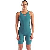 Arena Womens Powerskin Impulso Open Back Competition Racing Swimsuit Full Body Short Leg Tech Suit