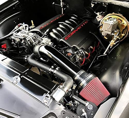 LS Swap Cold Air Intake - Black LS1 LS2 LSX Restomod A-Body G-Body ...