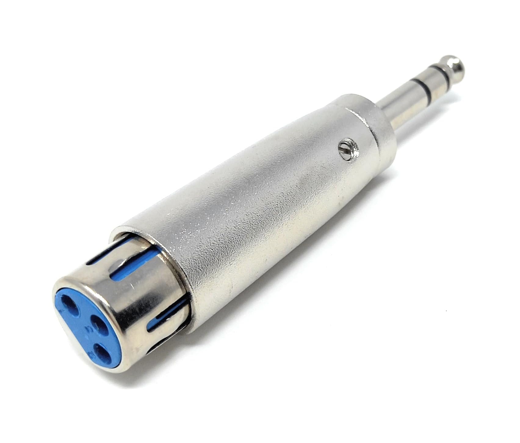 DRUT 1pcs. 6.35mm Stereo Jack to XLR Socket Adapter, Music Instruments, Microphone Cable Converter