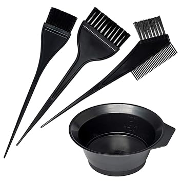 Amazon Com Hair Dye Brush And Bowl Set Oasisblossom Hair Dye Kit Hair Coloring Kit With Hair Color Brush Mixing Bowl Perfect Hair Dye Tools For Hair Tint Dying Coloring Beauty