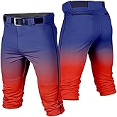 LEISIMI Personalized Men' Youth Gradient Color Baseball Pants Casaul Sweatpants Plus Size