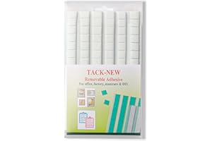 NOMMO Sticky Mounting Putty for Wall Hanging Removeable Repositionable Adhesive Poster Putty Non Marking Wall Mounting Tacky Putty Adhesive Mounting Putty for Picture Hanging Crafts（White，192）