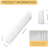 OFFO Bird Spikes High 10cm Anti Pigeon Spikes 2.4m Frosted Clear view 4