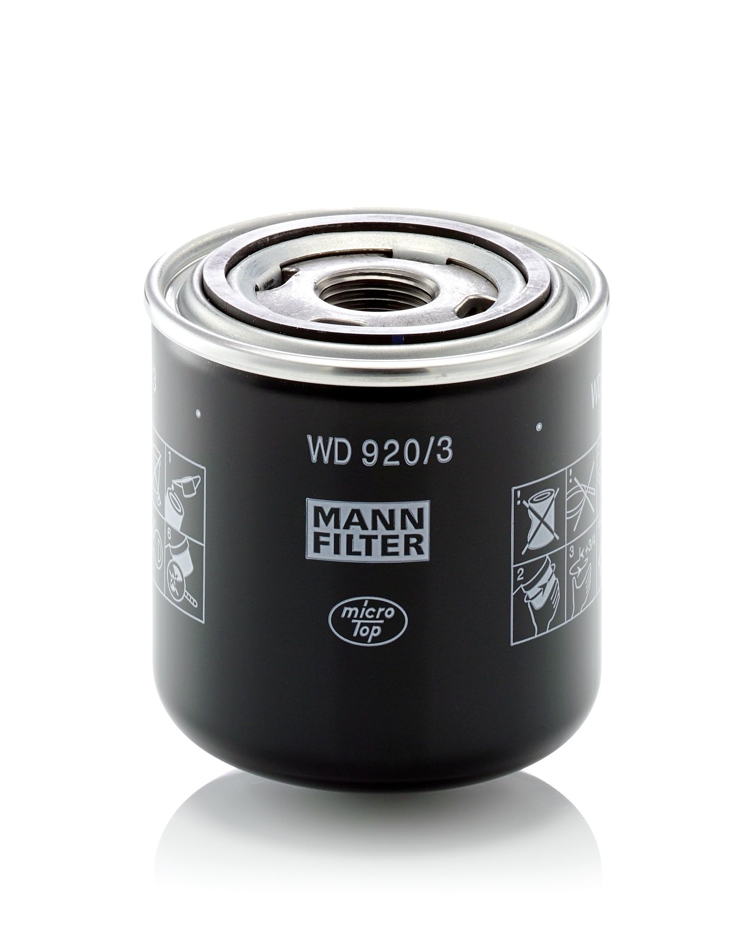 MANN-FILTER WD 920/3 Oil Filter Hydraulics filter - for Off-Highway Applications