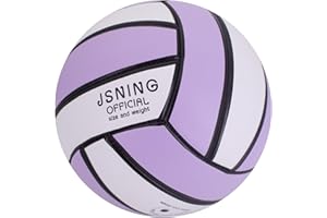 JSNING Volleyball,Soft Touch,Volley lite for Outdoor Indoor Beach Game,Official Size 5