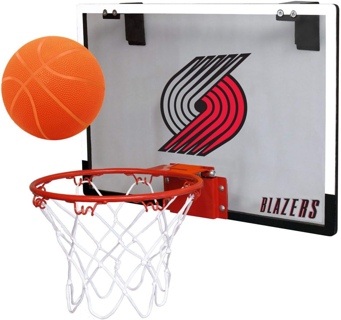 NBA Oklahoma City Thunder Game On Indoor Basketball Hoop & Ball Set: Sports & Outdoors