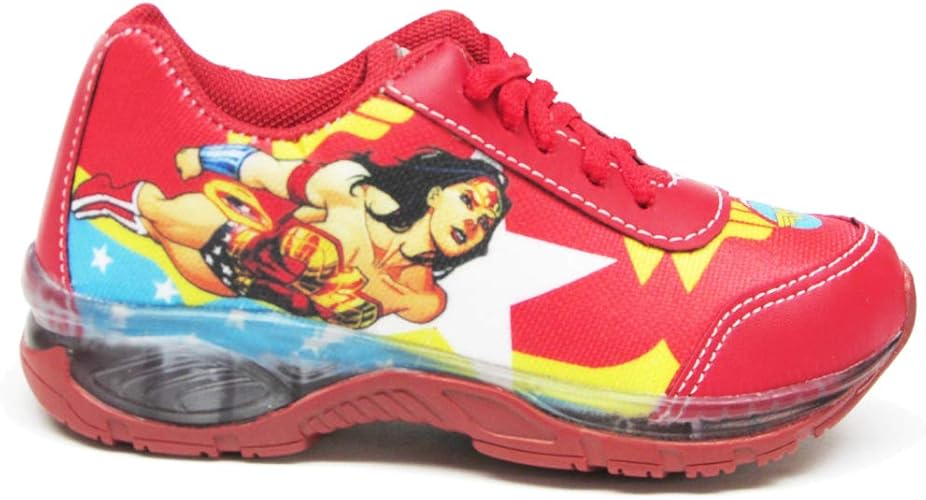 tenis infantil mulher maravilha