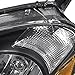 Spec-D Tuning 2LH-RSX02JM-RS Acura Rsx Jdm Black Dc5 Oem Diamond Head Lights Lamps