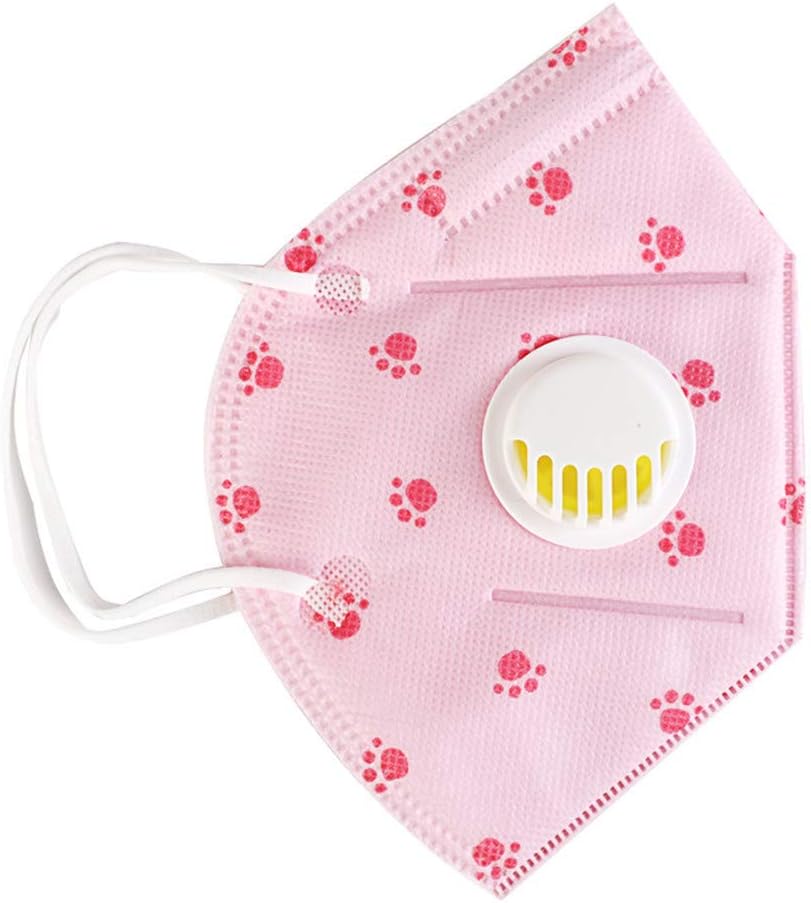 ROWEQPP Children Cotton Reusable Washable Face Respirator 3 Layers for Protection Face Mouth Cover Disposable Guard Tool Surgical Masque Anti Pollution Random Color 10-14Y