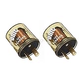 2x 2-Prong Electronic LED Compatible Turn Signal