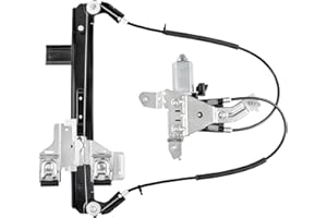 Obaee 748-229 Rear Right Passenger Side Power Window Lift Regulator with Motor Compatible with Chevrolet Tahoe GMC Yukon Cadillac Escalade 2000-2006