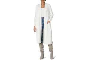 Amazon Essentials Womens Regular Fit Lightweight Duster Length Cardigan Sweater