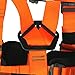 Fusion Climb Rebound Kids Full Body Adjustable Bungee Trampoline Harness 23KN XS Orange