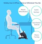 Sportneer Mini Exercise Bike Under Desk Portable Pedal Cycle Adjustable view 8