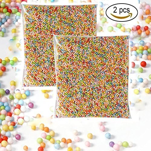 2 Pack Colorful Kid's DIY Craft Styrofoam Balls -Approx 28000 Pcs
